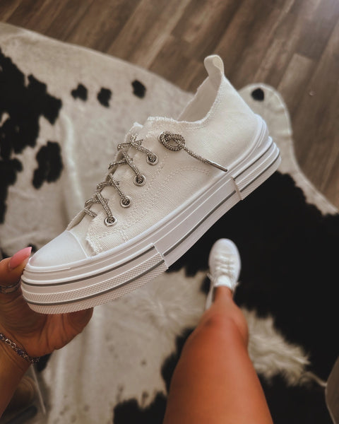 After party sneakers- White