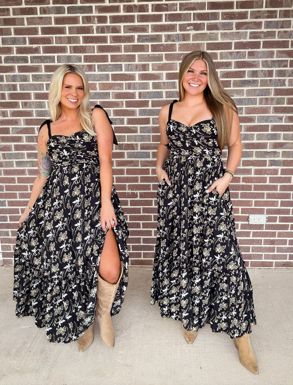 Golden Hour Floral Dress