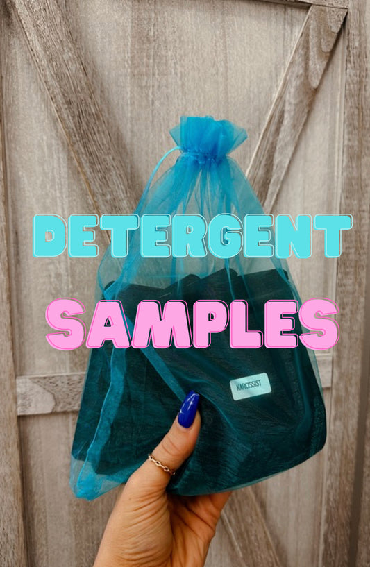 Laundry Detergent samples