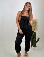 The Gema Jumpsuit- Black