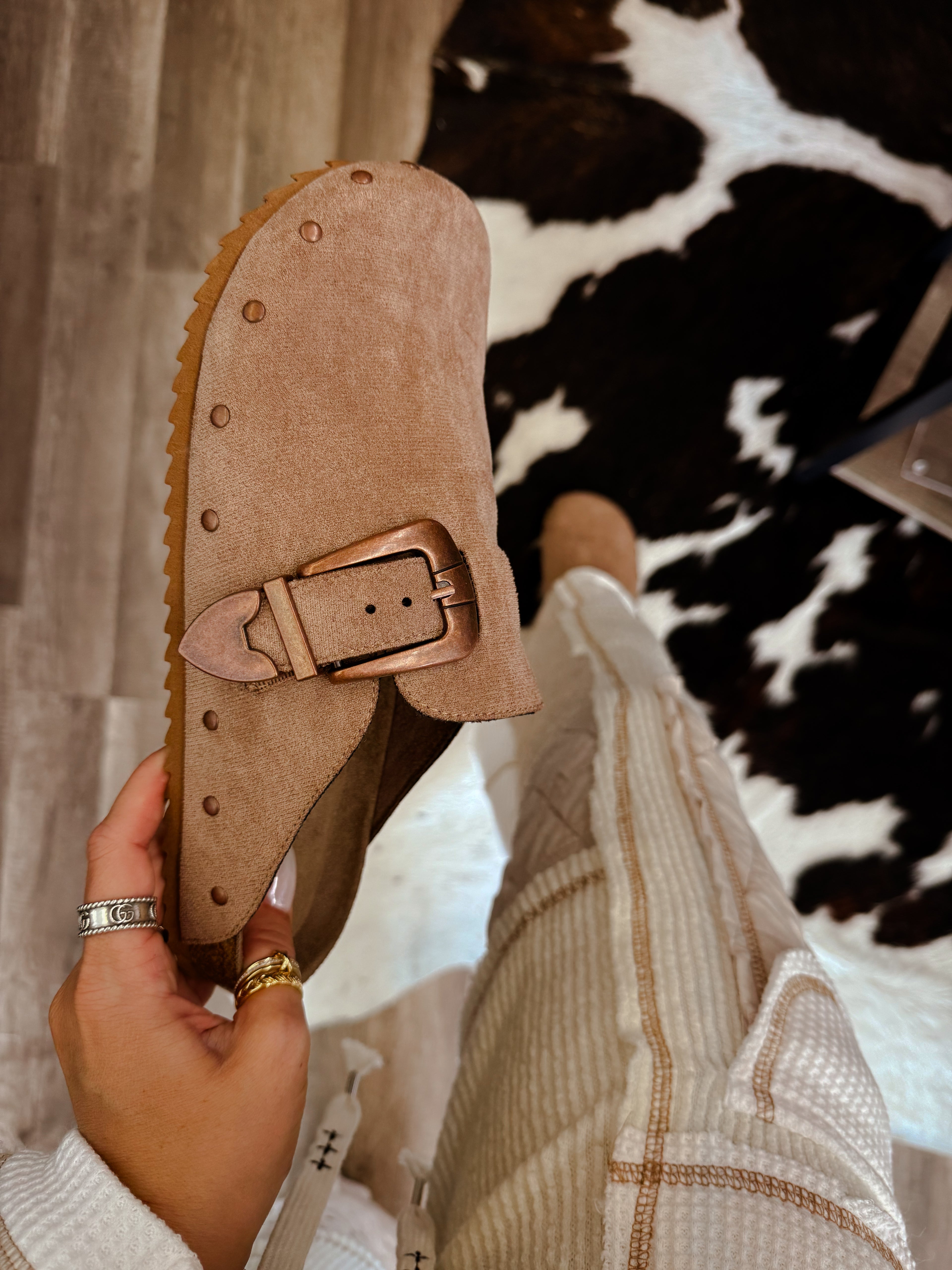 The Boston Clogs- Taupe