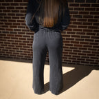 The Ivy Wide Leg Pants- Black