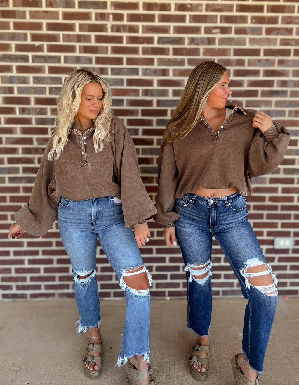 The Ellie pullover- Mocha