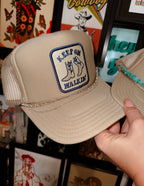 Double sliver trucker hat band