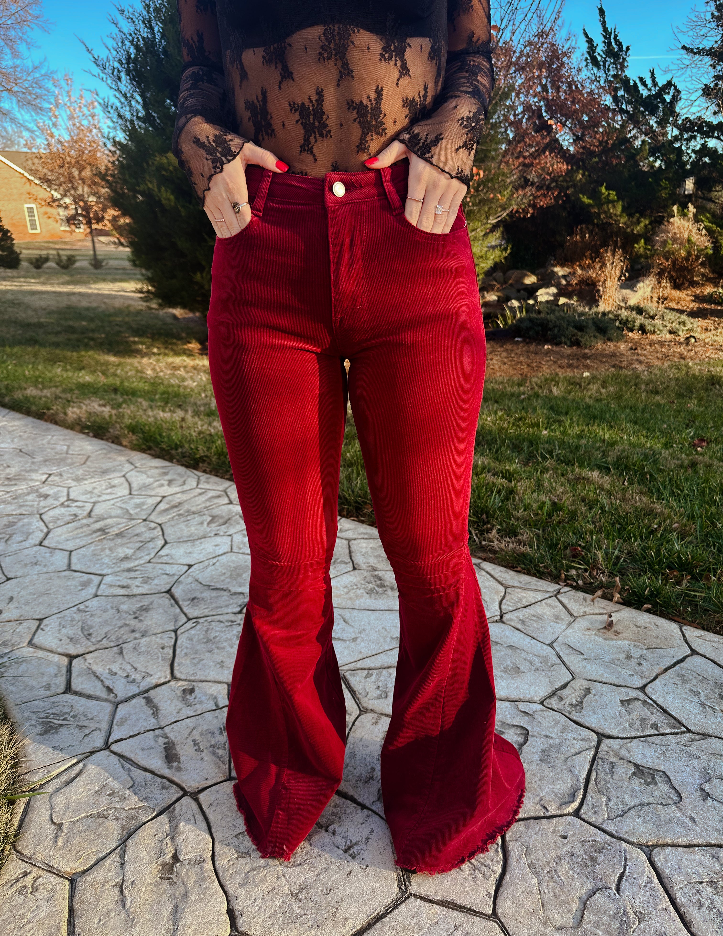 Cabernet Courdory Bell bottoms