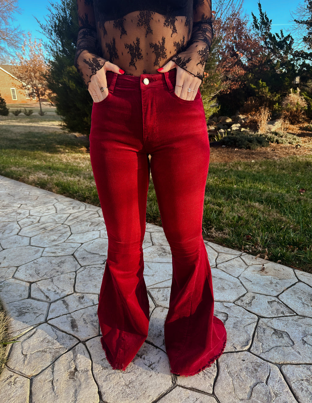 Cabernet Courdory Bell bottoms