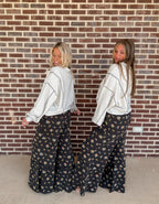 The Daisy Floral Wide Leg Pants