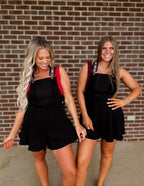 Natural Beauty Romper- Black