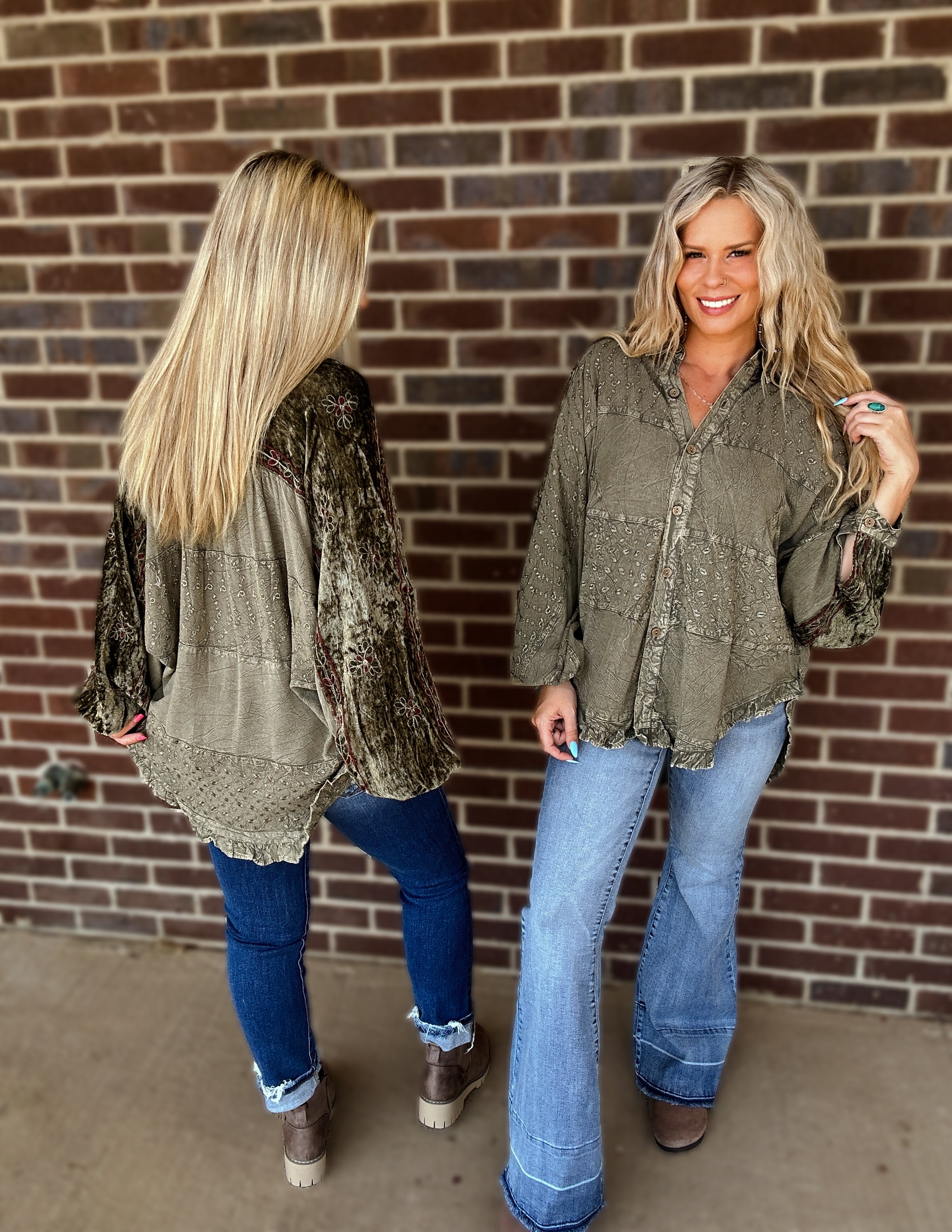 Stonewash Top