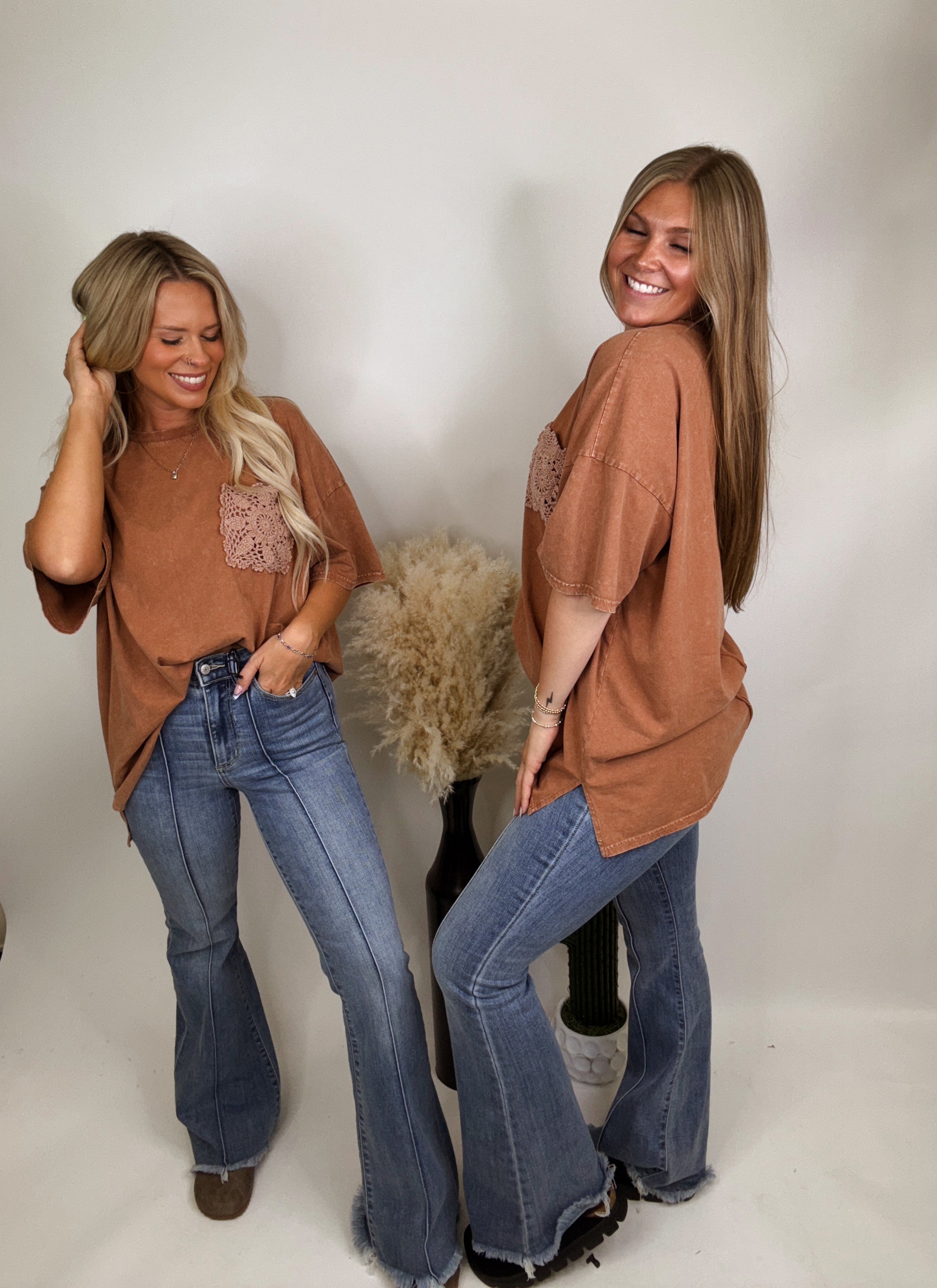 The Colt Top- Brown