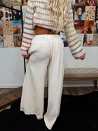 The Tia Gauze Pants- Cream