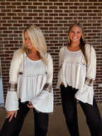 The Billie Plaid Top