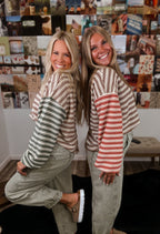 Lana Color Block Pullover