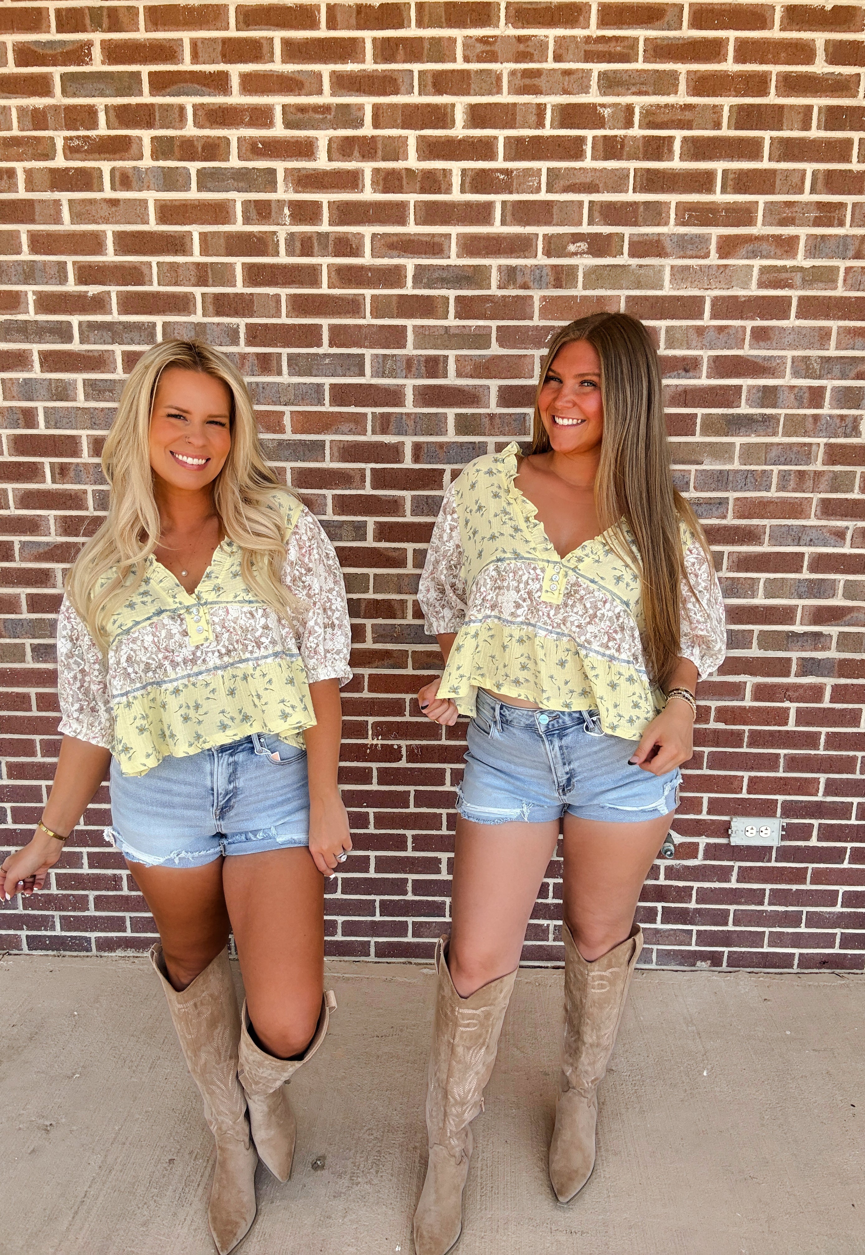 The Ditsy Floral Top