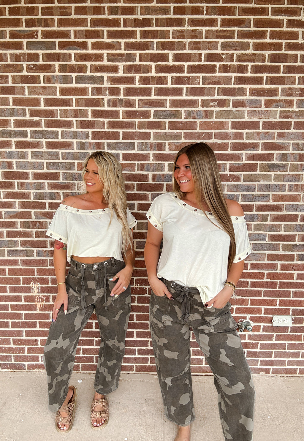 Waiting On You Eyelet Top