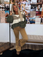 The Lanie Patchwork Pullover