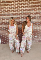 The Lottie Floral Overalls