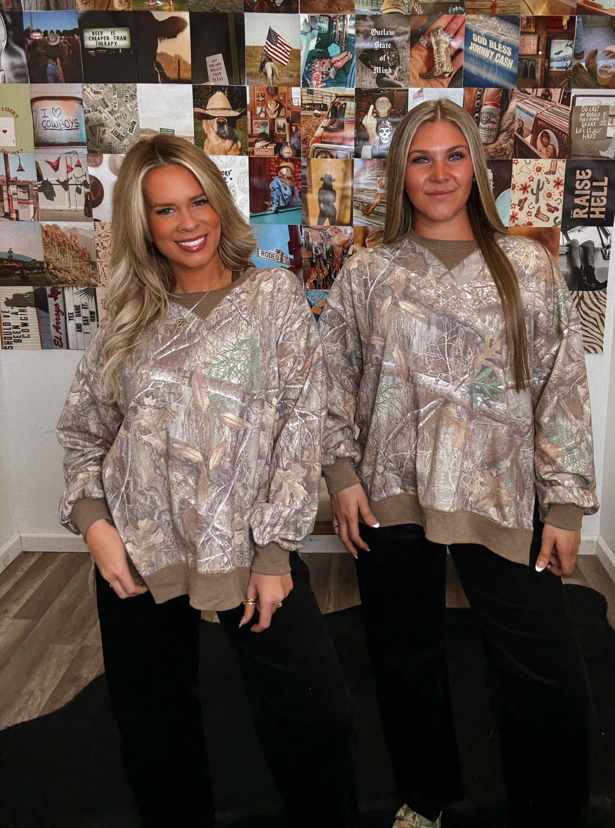 The Zoie Camo Pullover