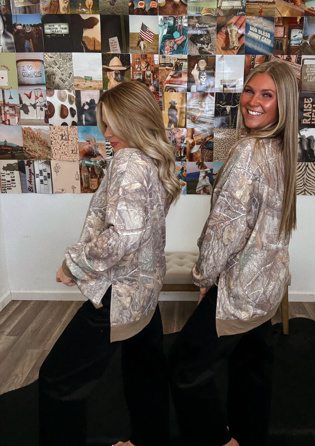 The Zoie Camo Pullover