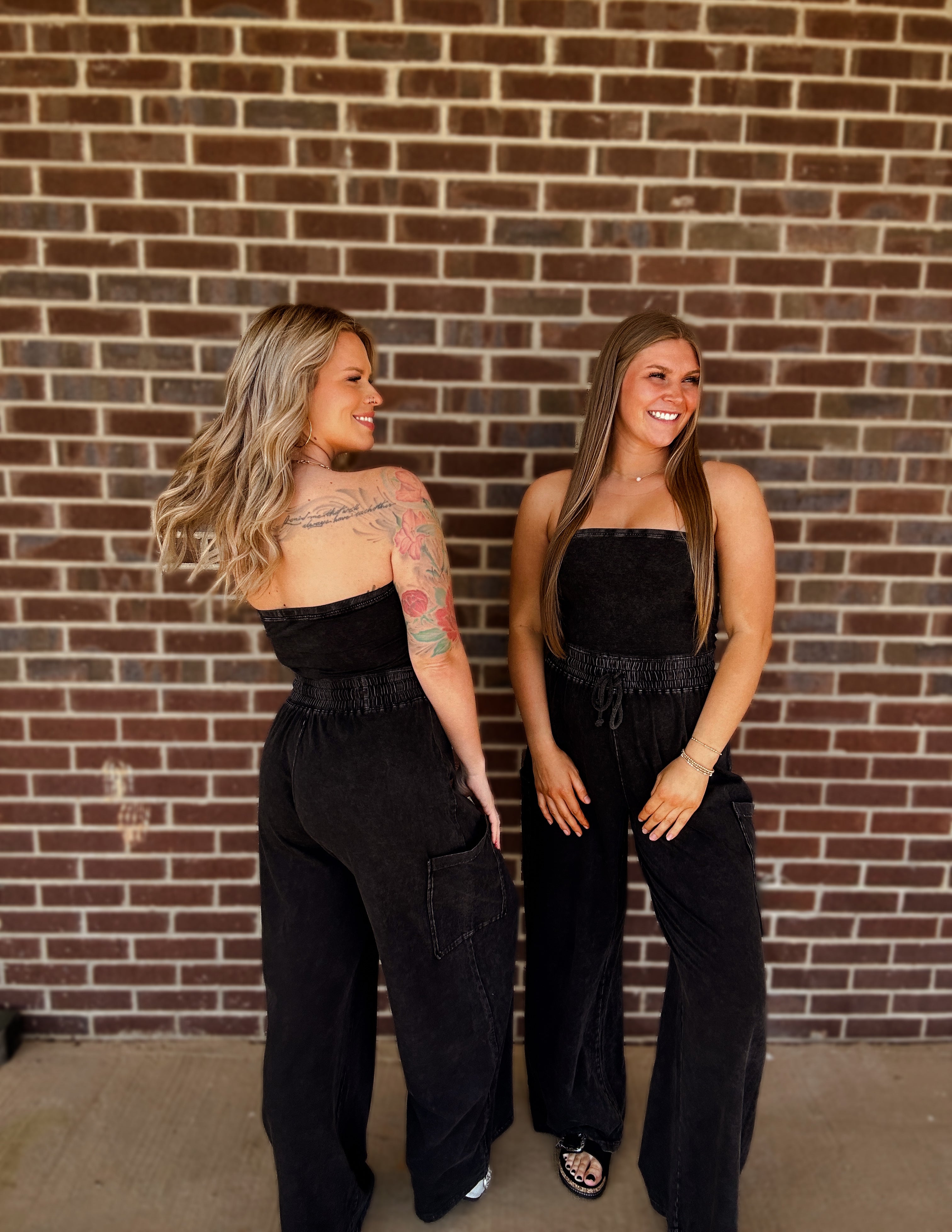 Forevermore Jumpsuit- Black