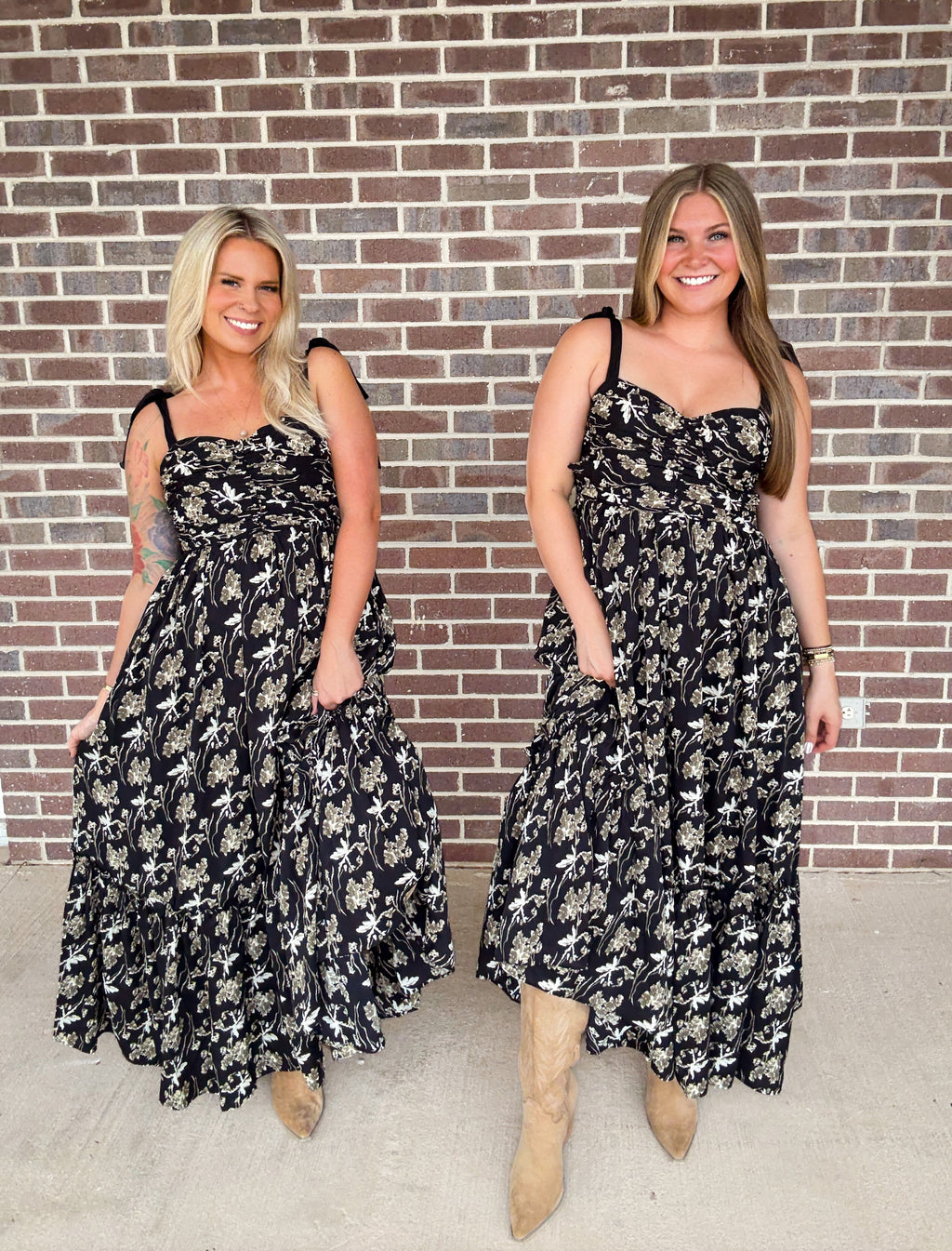 Golden Hour Floral Dress