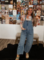 The Tanner Wide Leg Overalls