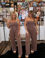 Forevermore Jumpsuit- Chocolate