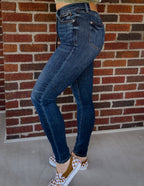 The Jules Tummy control Jeans by Judy Blue