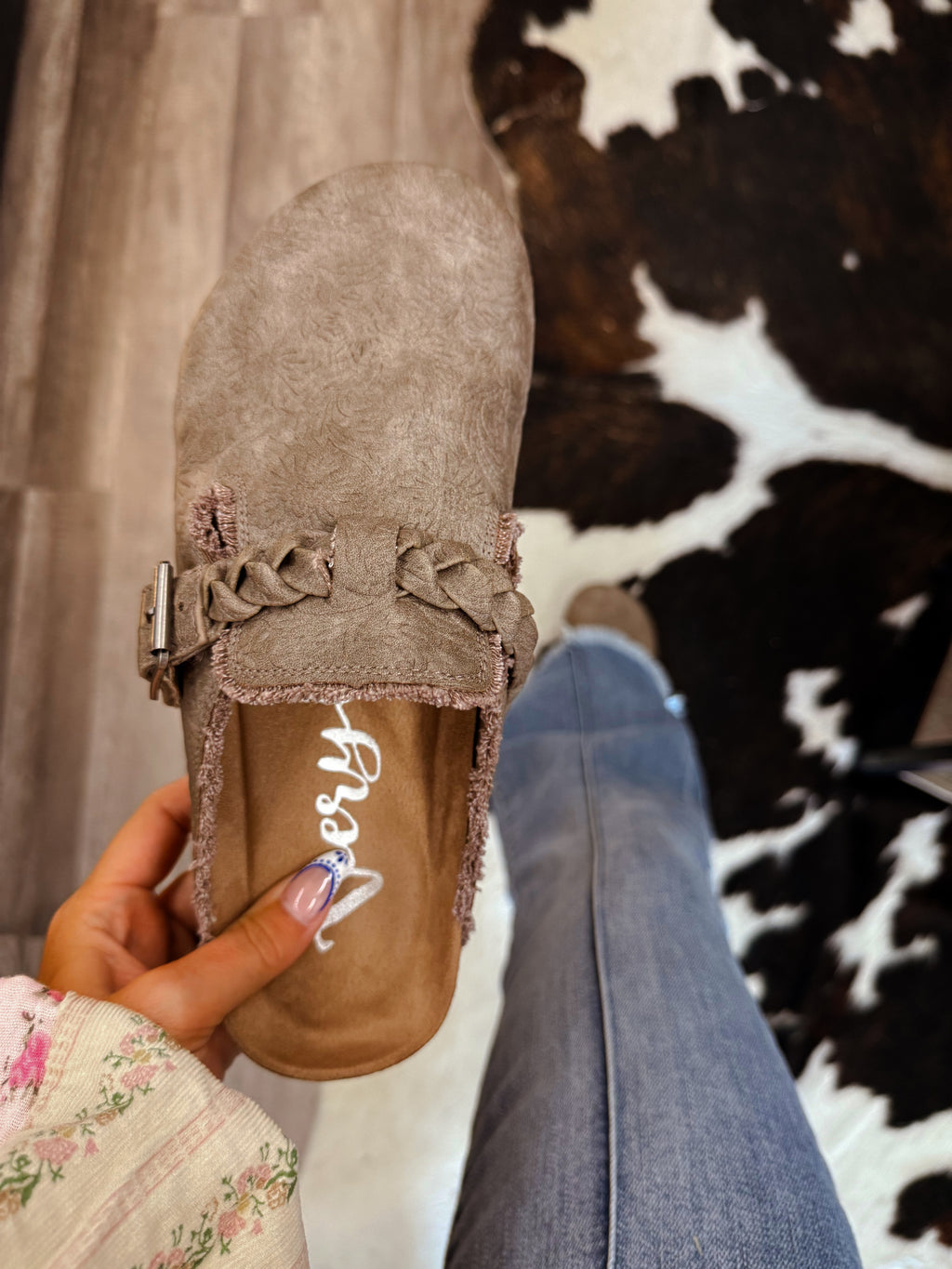 The Iris Tooled Clogs