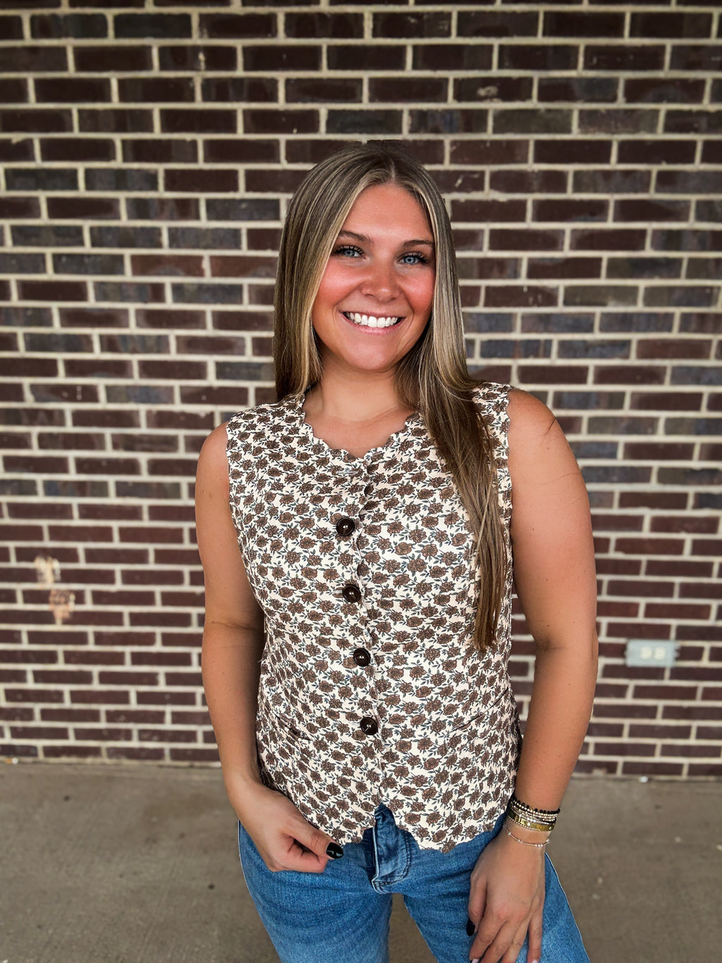 The Sadie Scallop Vest