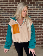 The Sutton Pullover- Beige