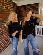 The Willow pearl top
