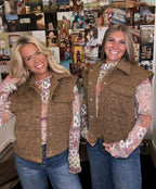 Keep Me Warm Quilted Vest