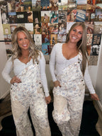 The Prairie Floral Overalls
