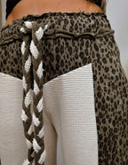 The Colt Leopard Wide Leg Pants