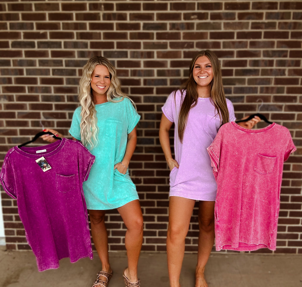 Sunny Days Tee Shirt Dress