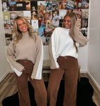 The Rainey Two Toned Sweater