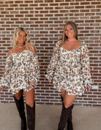 Eyes On Me Romper- Cream