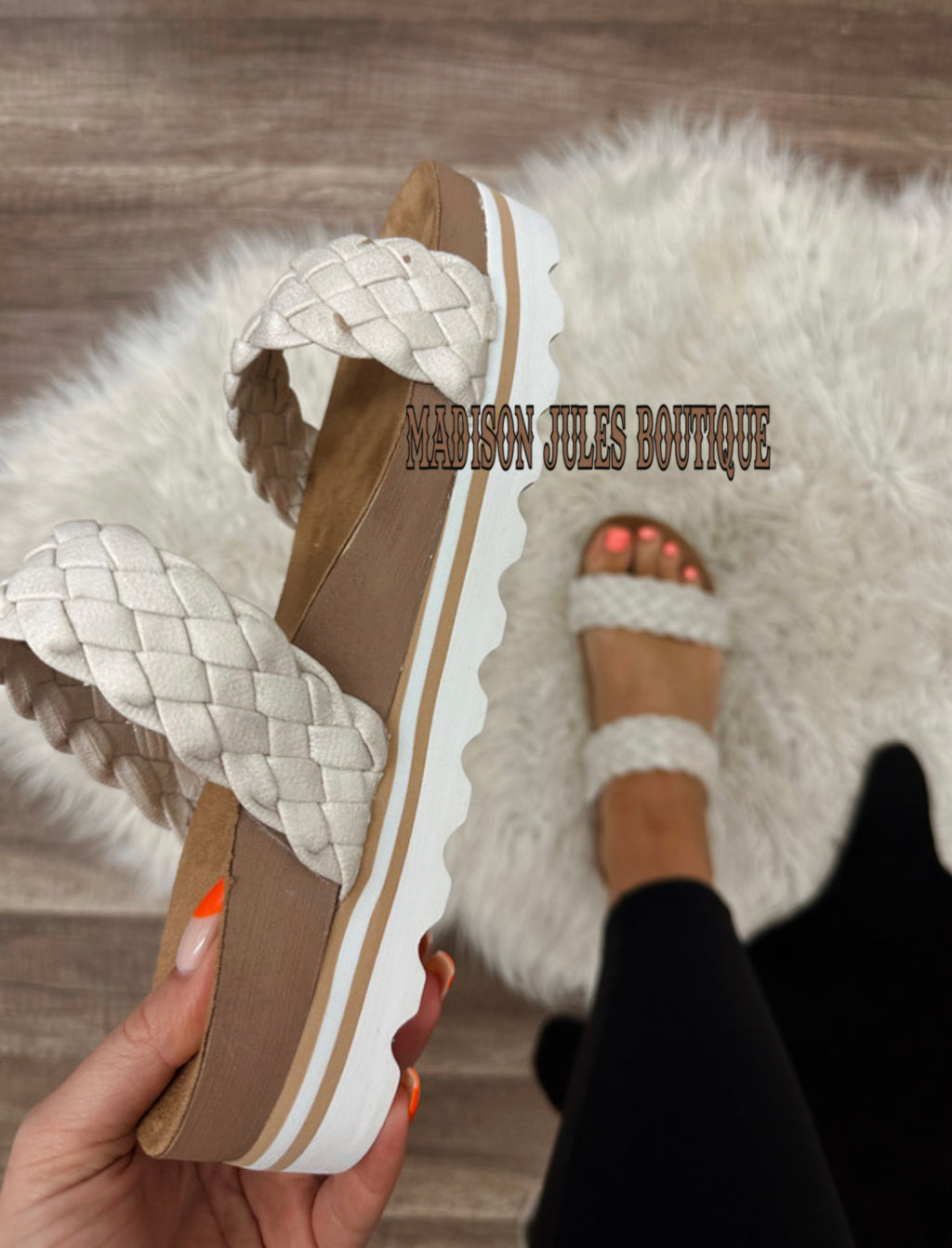 The Braiden sandals