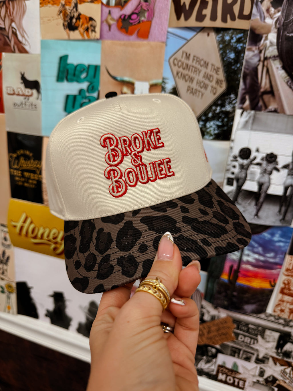 Broke & Boujee Trucker Hat