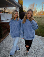 Laken denim pullover