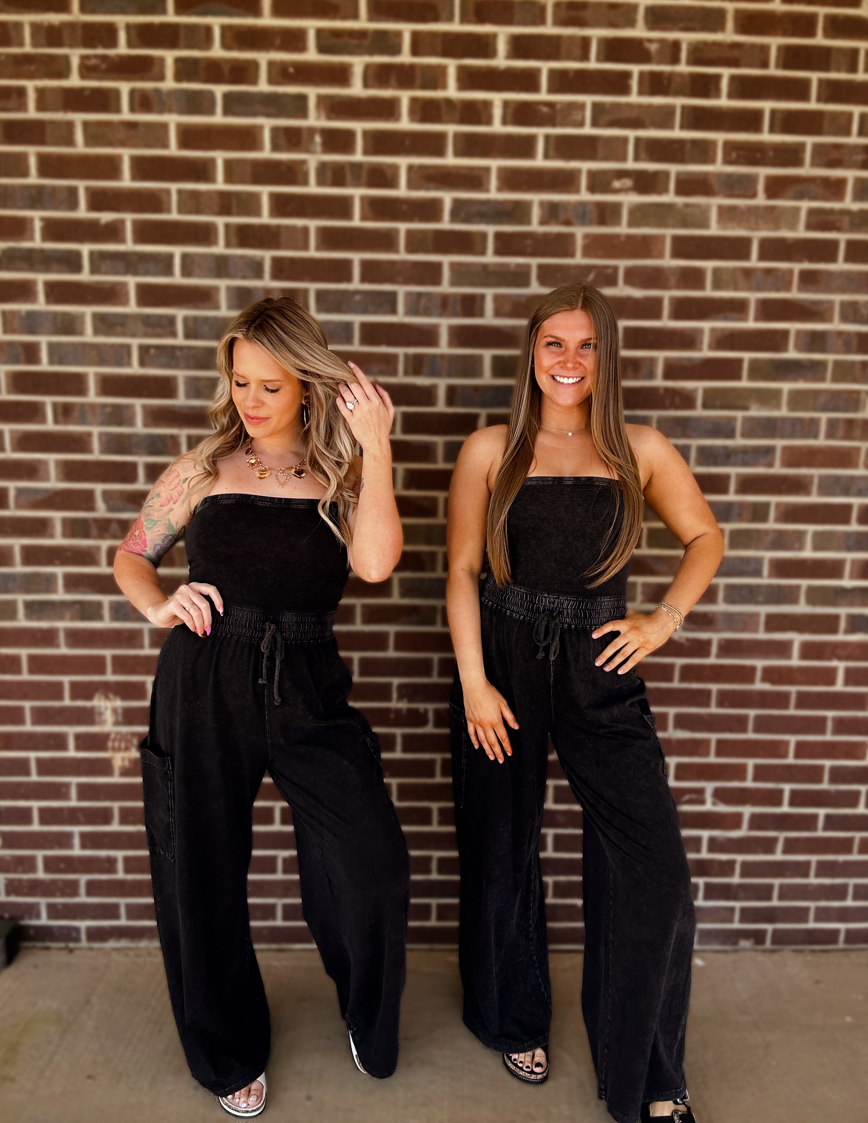 Forevermore Jumpsuit- Black