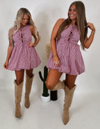 Lovely Gingham Bubble Dress