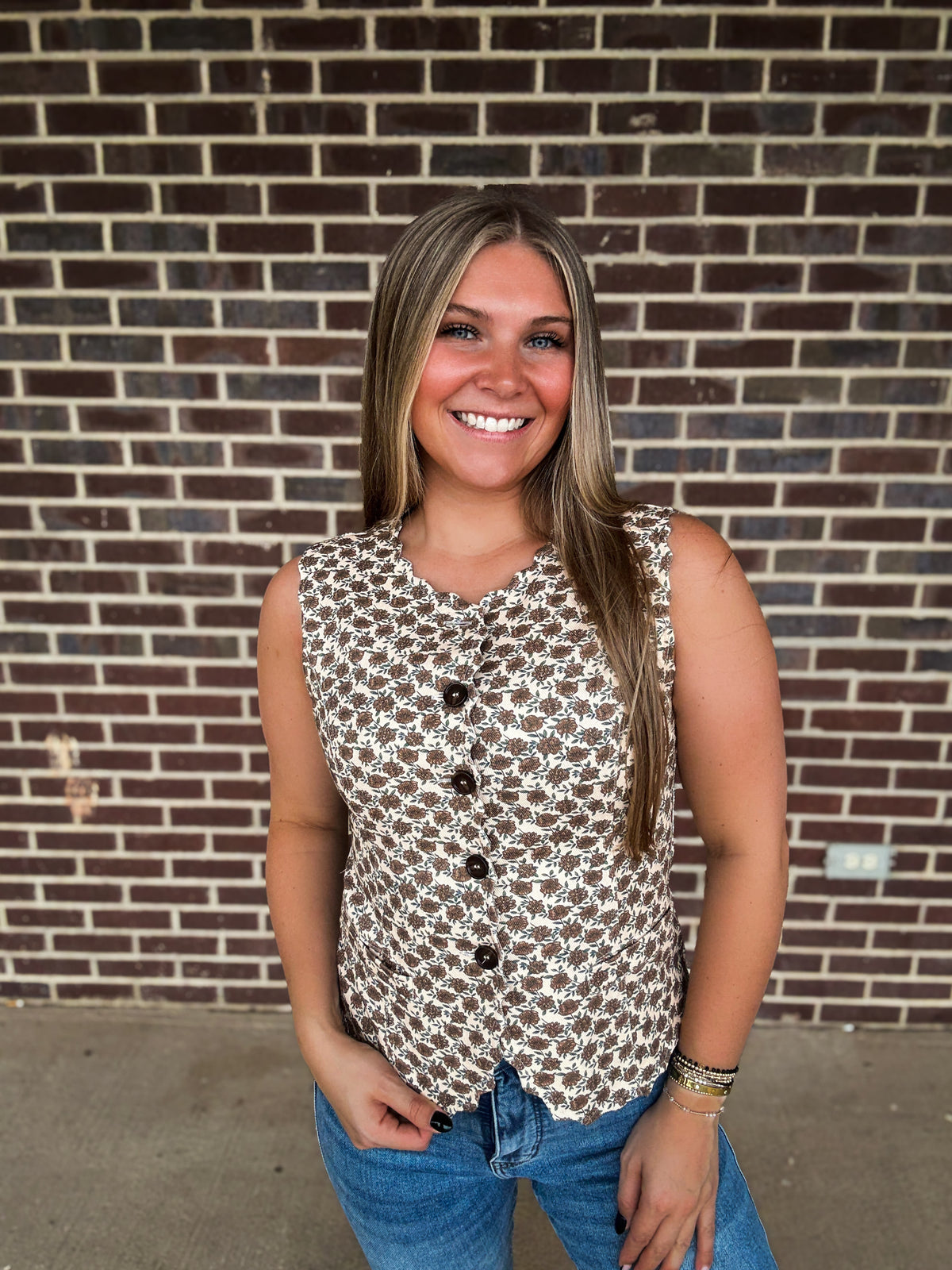 The Sadie Scallop Vest