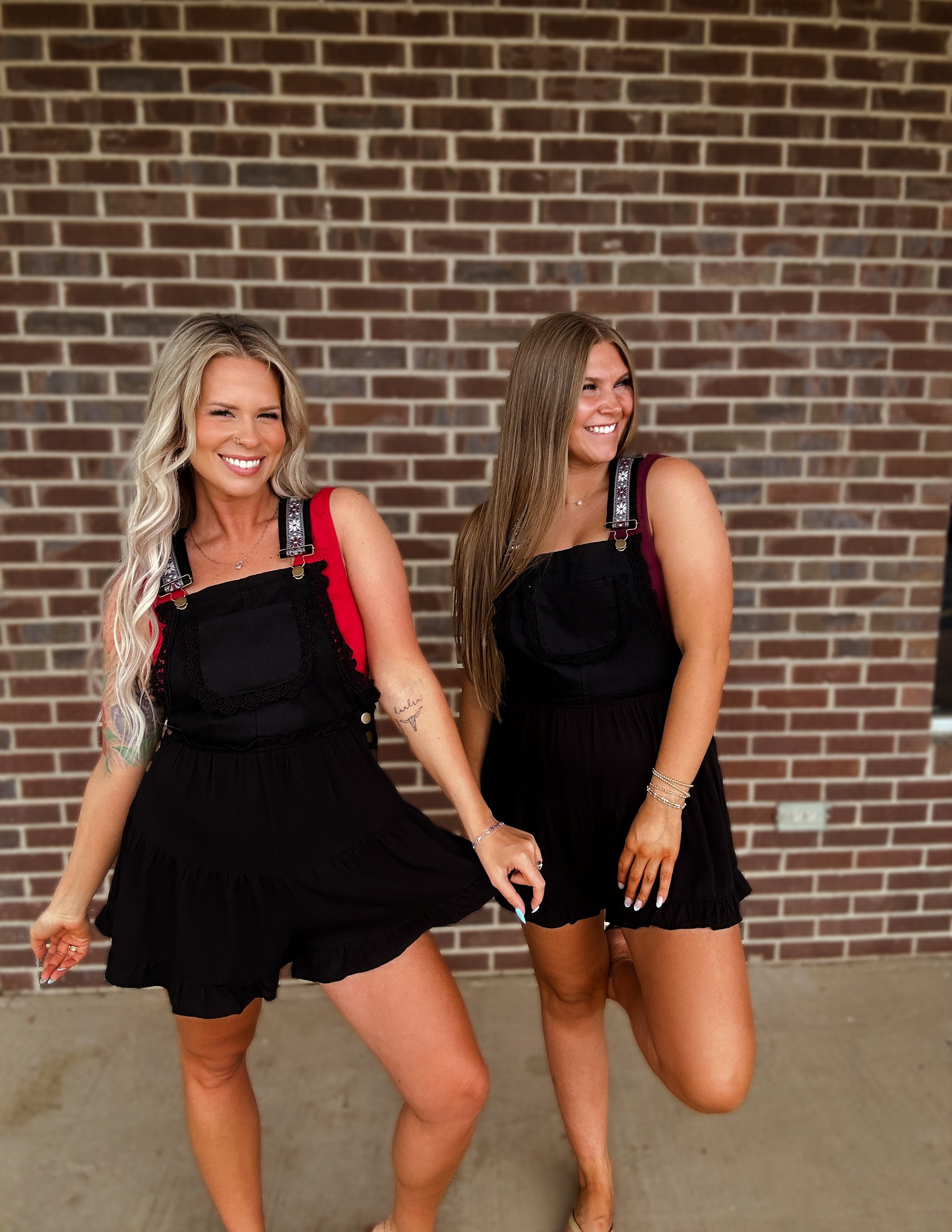 Natural Beauty Romper- Black