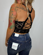 The Julie Bralette- Black