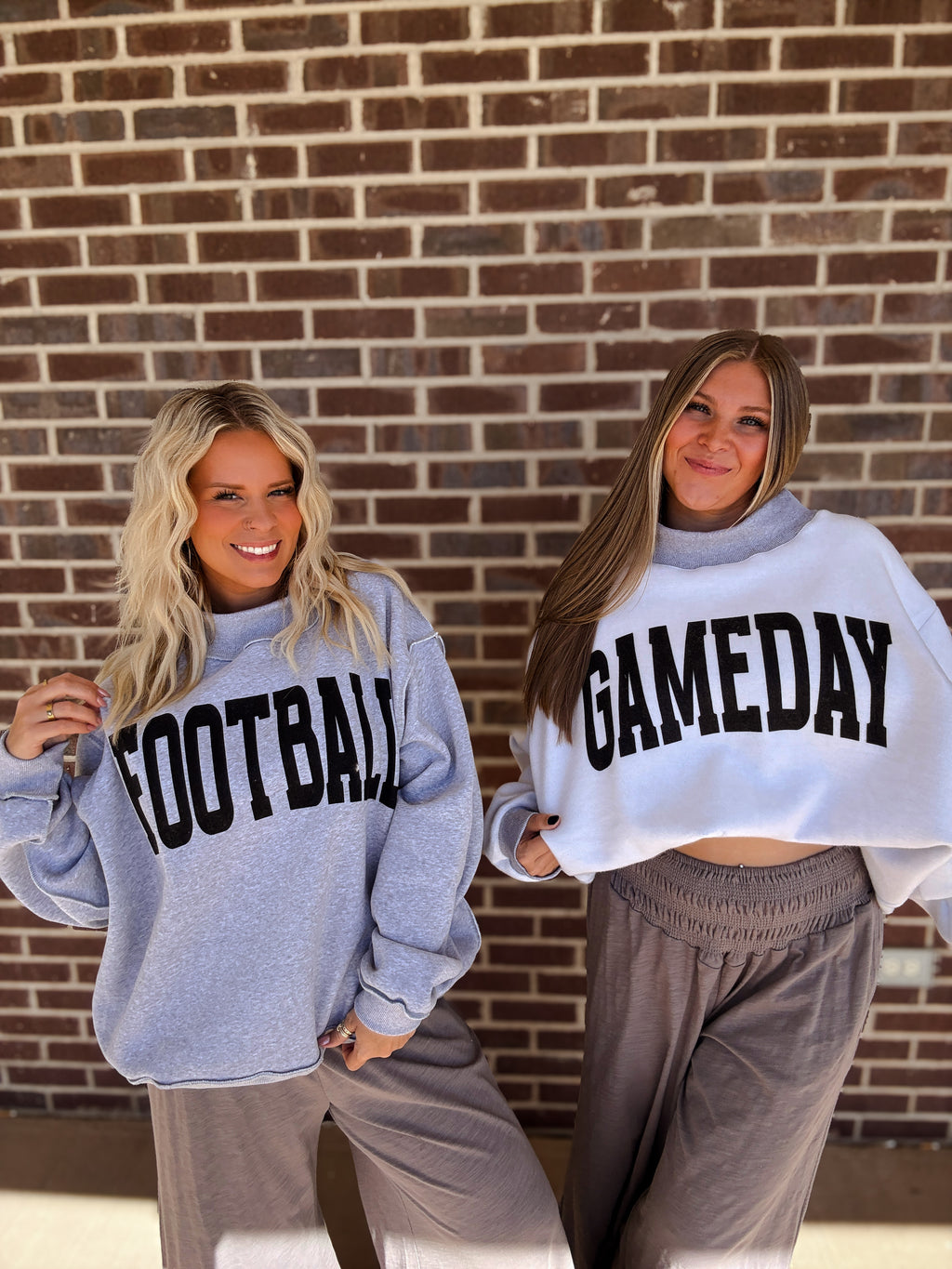 Football Gameday Reversible Mockneck