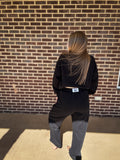 The Girlie Wide Leg Pants- Black