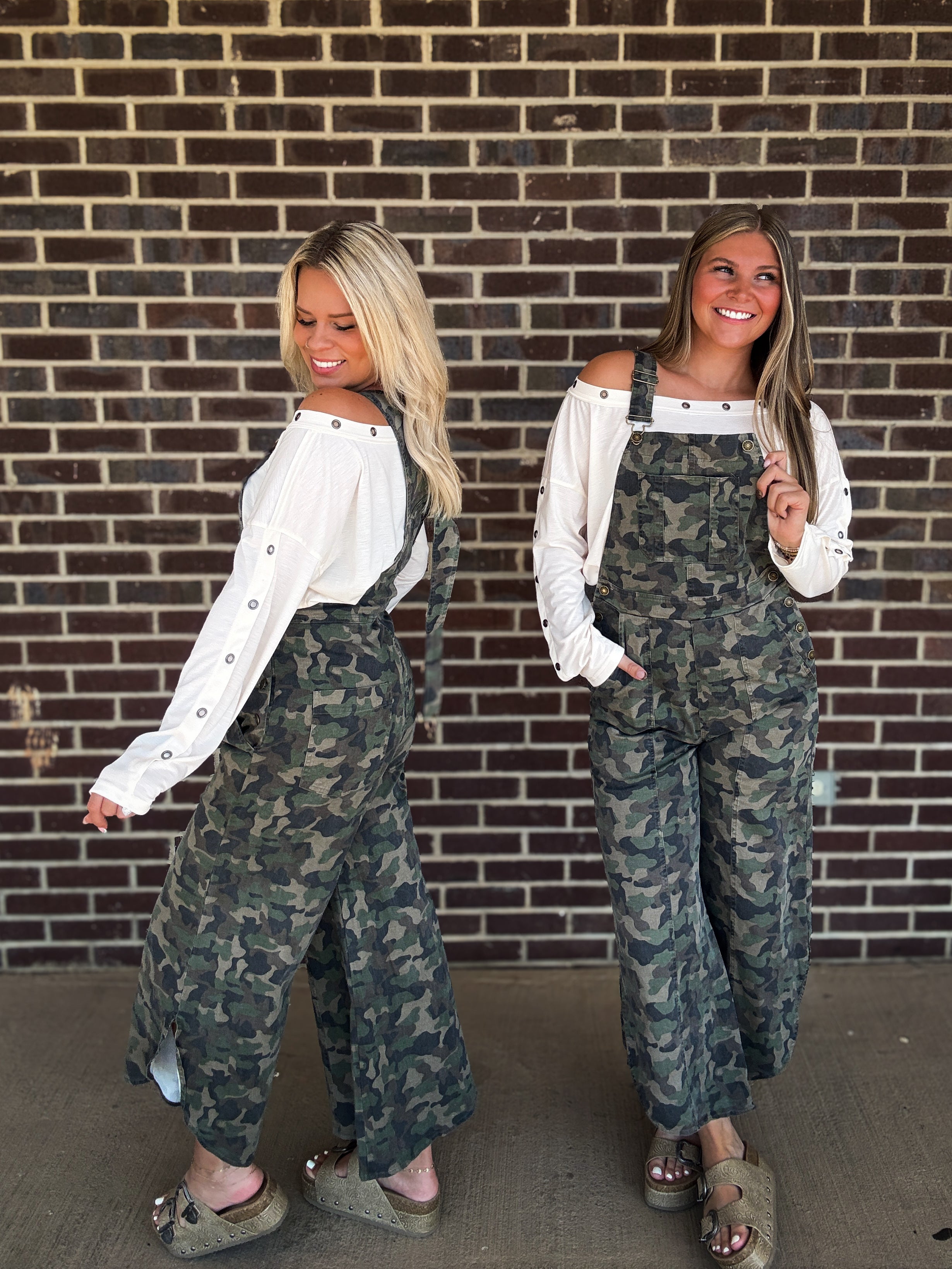 The Scout Camo Overalls
