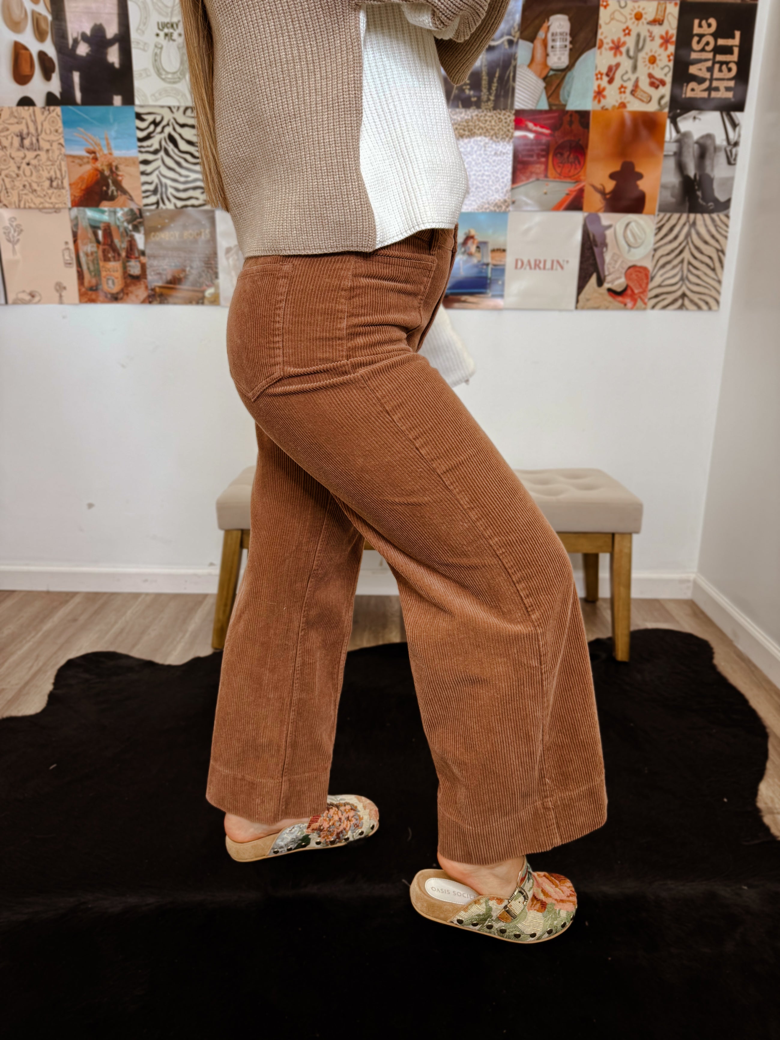 Take Me Back Corduroy Pants